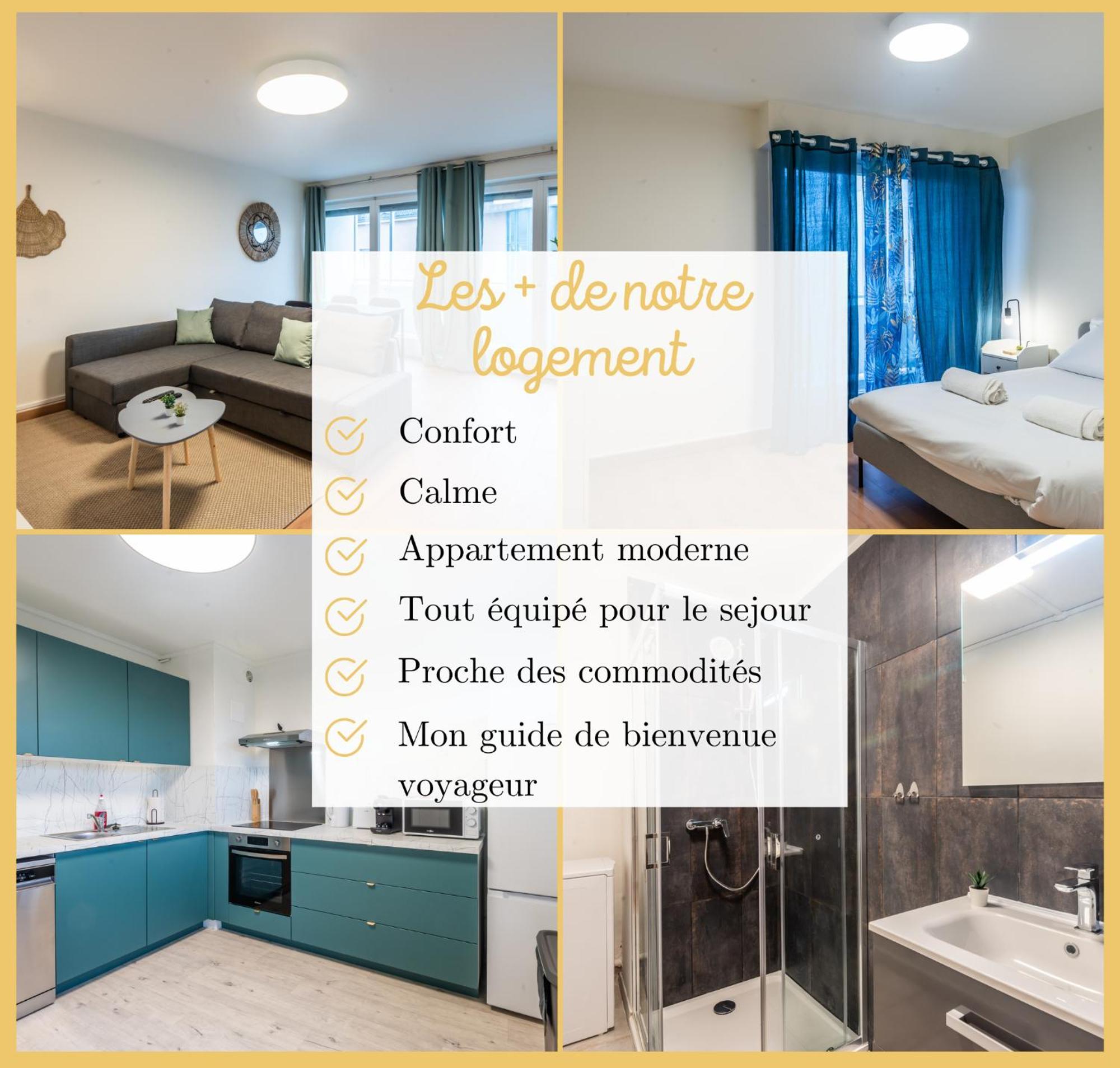 Appartement T2 I Moderne I Gaillard Extérieur photo